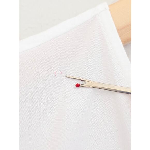 Tuckernuck Maxi Dress Oliphant Pink Grandiflora Puff Sleeve White Size M Floral - Picture 10 of 14